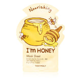 I'm Mask Sheet Honey Maschera in Tessuto Nutriente e Lenitiva